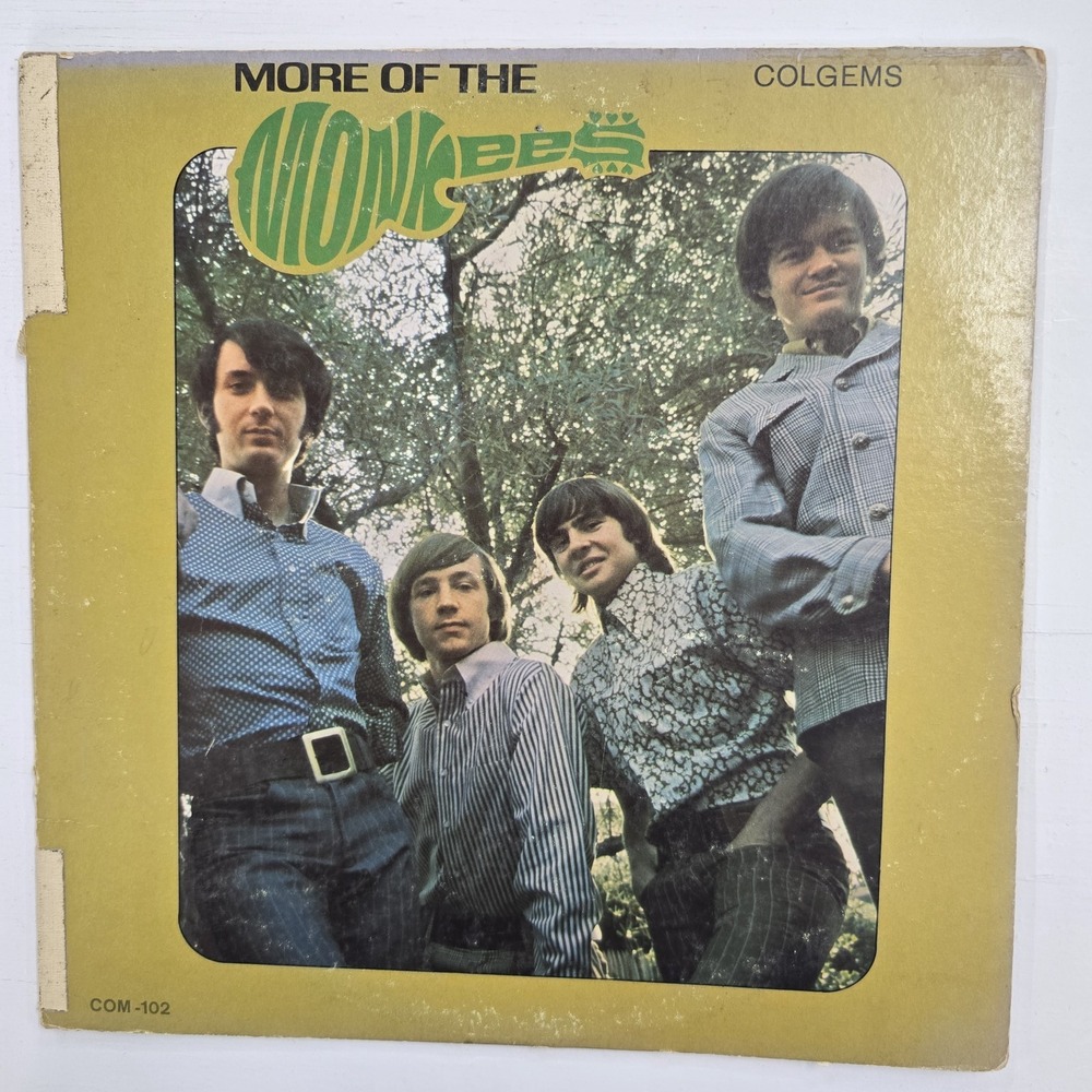 The Monkees - More Of The Monkees LP G/P Pop Rock 1967 Vintage Vinyl Stereo